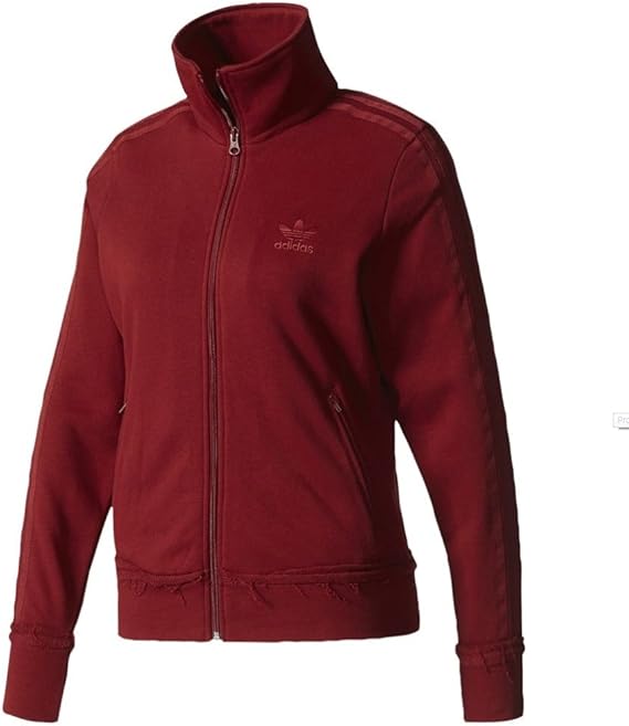 adidas burgundy jacket womens