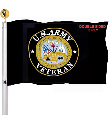 US Army Flag, 3x5 Foot Made in the USA