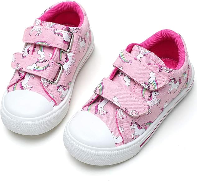 girls canvas slip ons