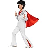 Morph Vegas Rockstar Costume For Boys, The King Halloween Costumes For Boys, Disco Costume For Kids Halloween Costumes