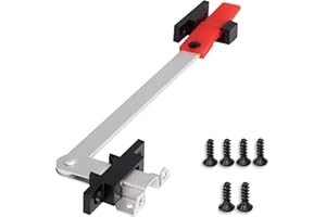 AlloTemlass RV Emergency Exit Window Latch Replacement - Aluminum, Wind-Resistant, Security, Easy Install for Travel Trailer/Camper, Pre-Assembled