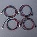 UEETEK 4 Pcs Bipolar Stepper Motor Cables 100 cm Long for NEMA 17 Used in Reprap 3D Printers CNC Machines
