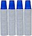 Amazon Basics 16-Ounce Disposable Plastic Cups, Blue - Pack of 240