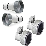 Intex Replacement Hose Adapter A (2 Pack) + Replacement Hose Adapter B (2 Pack)