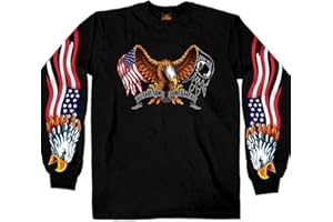 Hot Leathers Black Some Gave All Long Sleeve T-Shirt