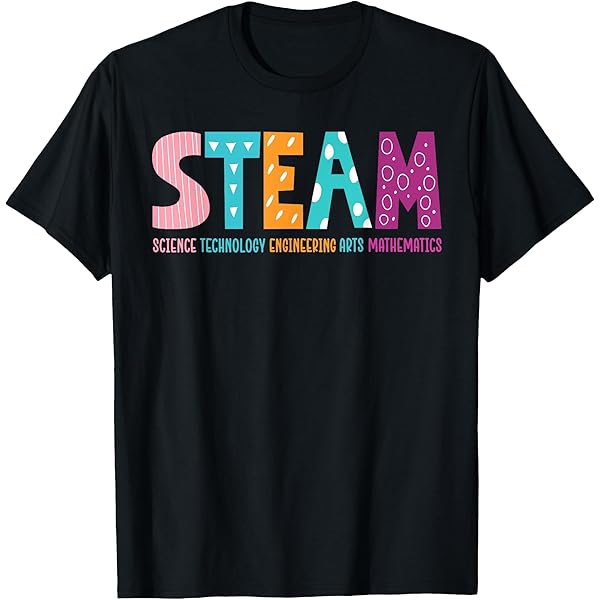 Amazon.com: STEAM Shirt Science and Art STEM Creativity Maker