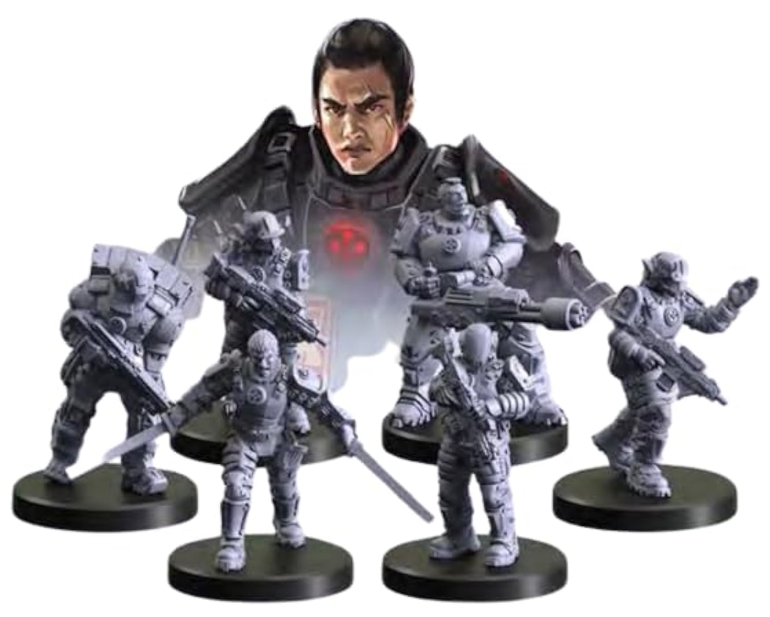 Monster Fight Club Cyberpunk Red Combat Zone Miniatures: Arasaka Starter
