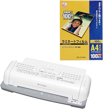 Amazon Co Jp ラミネーター 本体 Lta42w ラミネートフィルムセット 100枚 アイリスオーヤマ ホーム キッチン Amazon Co Jp ラミネーター 本体 Lta42w ラミネートフィルムセット 100枚 アイリスオーヤマ ホーム キッチン