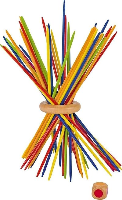 Goki Mikado Game - Colored 18 cm | Durable & Ergonomic Design