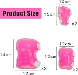 BRITECO 6 PCS Kids Knee Elbow Pads Safety Set for Skateboard Inline Skating view 2
