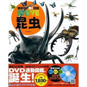 (Picture book MOVE of movement of the Kodansha) insect (2011) ISBN: 4062167891 [Japanese Import]