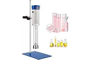 High Speed Homogenizer Lab Disperser Emulsifier 30~13000ml Speed Adjustable Emulsion Homogenize Dispersion Machine with Stain