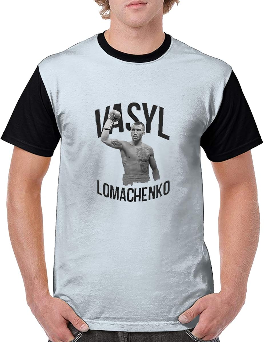 Amazon Com Halazana Vasyl Lomachenko Short Sleeve T Shirt For Men Clothing