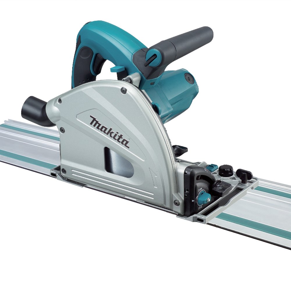 Makita Plunge Circular Saw Variable speed Control w/ Guide Rail Power
