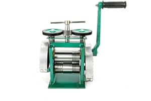 DNYSYSJ Professional Jewelry Rolling Mill Machine Combination Rolling Mill Make Sheet Wire Flat 110/120/130 MM Roller (120 MM)