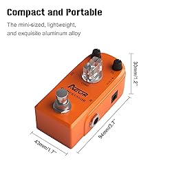 AZOR Compressor Guitar Effect Pedal Ultimate Comp