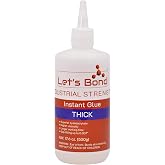 Let's Bond 17.6 oz Thick Professional Grade Instant Glue, Premium Cyanoacrylate, 700 CPS