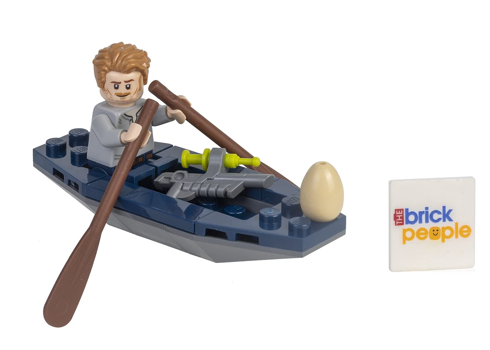 LEGO Jurassic World: Owen with Kayak and Raptor Egg