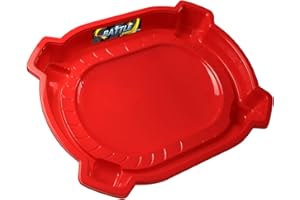 Aimoly Stadium Battle Arena Compatible with Battling Tops Game (red2)