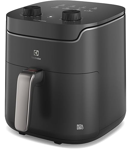 Air Fryer Digital Electrolux Experience EAF45, 5,6L, Cinza, 1400W