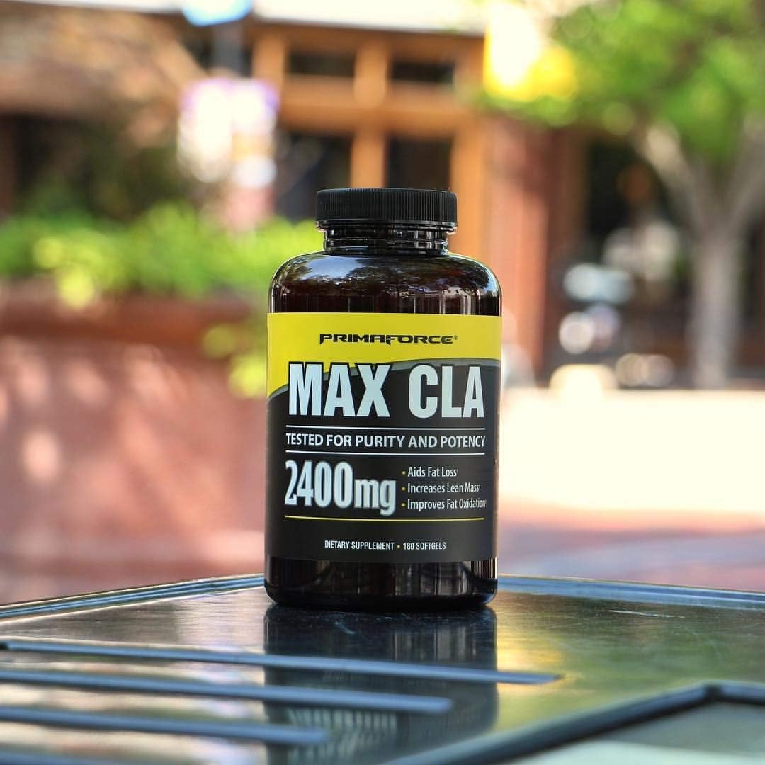 Primaforce Max CLA 2400 Conjugated Linoleic Acid Supplement, 180 Count Softgels – Aids Fat Loss/Increases Lean Mass/Improves Fat Oxidation: Health & Personal Care