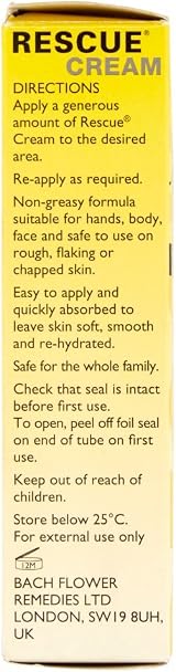 RESCUE Cream 50ml 24 Hour Moisturising Flower Essence Emotional Balance view 8
