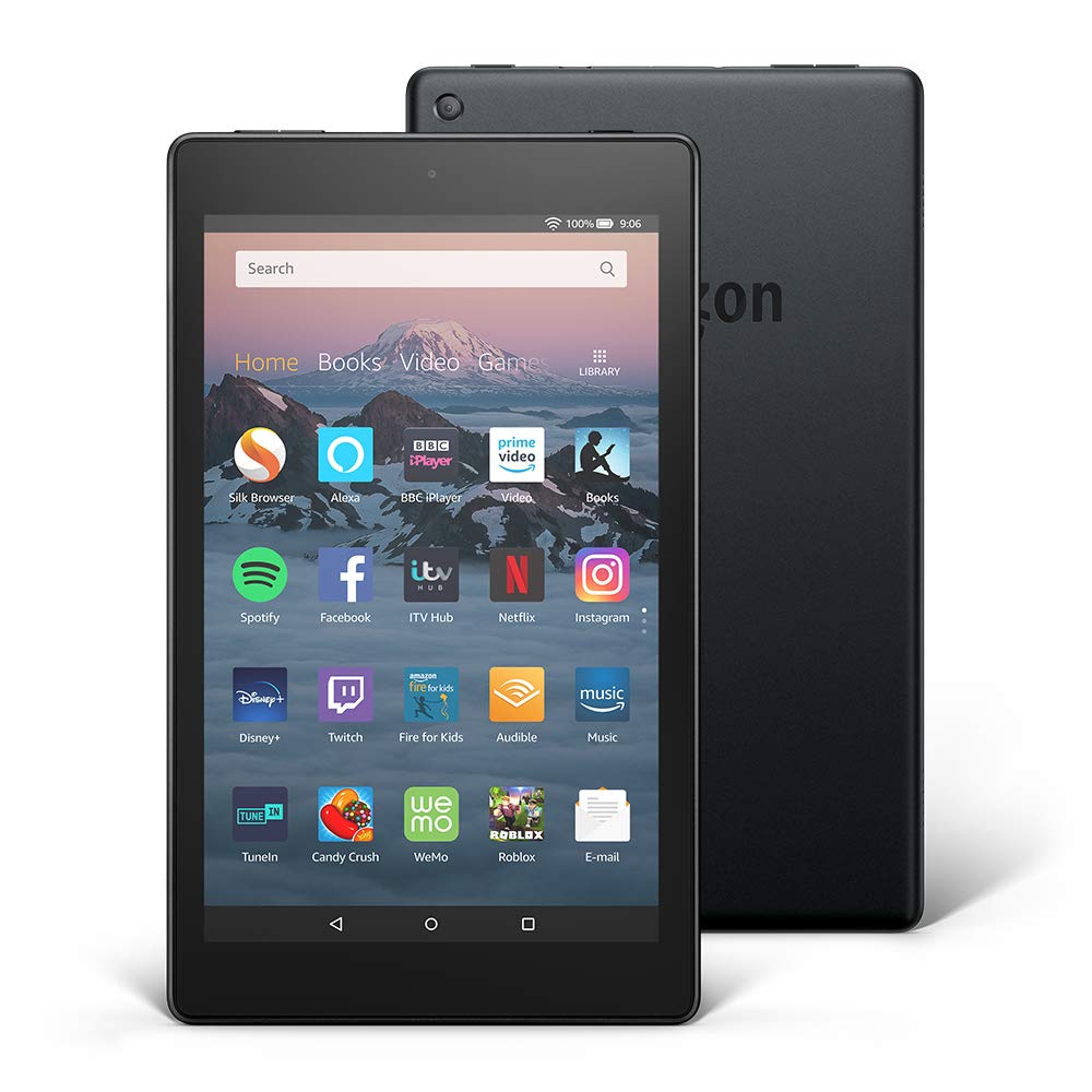Fire HD 8 Tablet, 32 GB, Black—with Ads (Previous Generation - 8th)