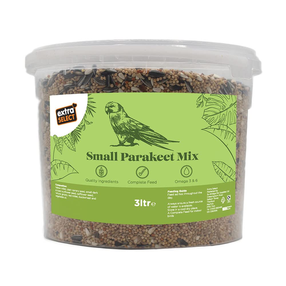 Extra Select Small Parakeet Complete Mix Bucket 3ltr