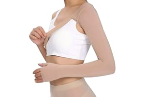 tinsay Post Mastectomy Compression Sleeve, Anti Swelling Support Edema Swelling Lymphedema, 30~40 mmHg (Left Hand/Right Hand)