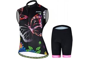 Aogda Cycling Jerseys Set Women Bicycle Tops Bike Shorts Team Biking Shirts