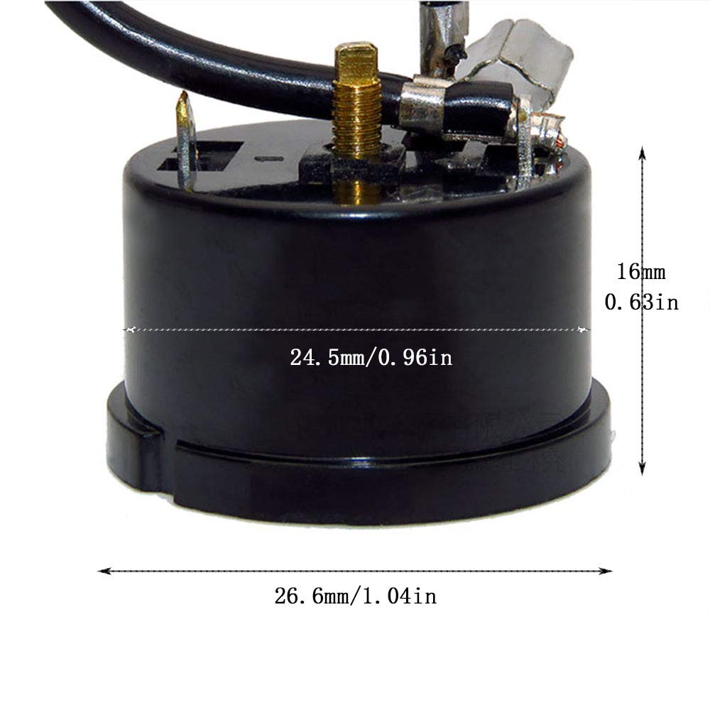 E-outstanding Compressor Thermal Overload Protector 2PCS 1/3HP-250W Freezer Thermal Overload Protection Replacement Part for Mini Refrigerator, Wine Center and Beverage Cooler