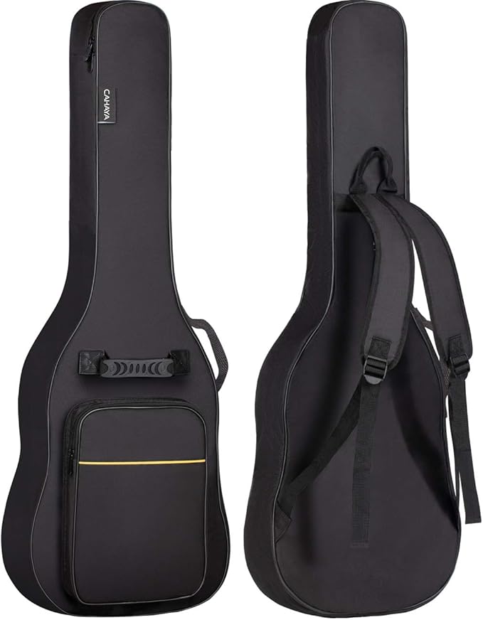 CAHAYA Electric Guitar Bag Gig Bag 6mm Padding Backpack Padded Soft