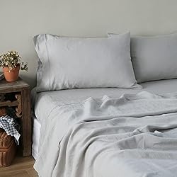 Simple&Opulence 100% Linen Sheet Set with