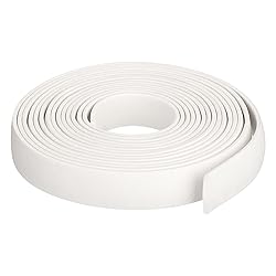 uxcell Silicone Foam Seal Strip, 0.12" x 1" x 16.4