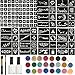 SKYMORE Glitter Tattoo Kit, Face paint, Temporary Tattoos, Make Up Body Glitter, With 24 Glitter Color,108 Uniquely Themed Tattoo Stencils, Body Art Design For Kids Teenager Adult,Halloween
