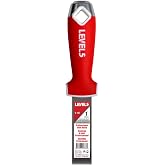 1" Soft-Grip Stainless Steel Drywall Joint Knife - LEVEL5 | Pro-Grade | Comfortable Finishing Hand Tool | Metal Hammer End | Sheetrock Gyprock Plasterboard Mud | 5-147