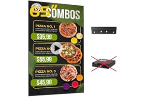 Canlarriz 65 Inch 4K UHD 700nits Wall Mount Digital Signage Slim Fit Frameless Commercial Display LCD Monitor Advertising Screen 4-64GB Android 11.0 with HDMI In