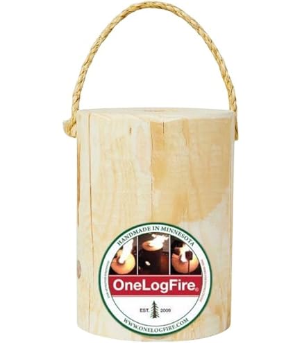 Amazon.com: Light 'n Go All Natural Portable Birch Bonfire Log