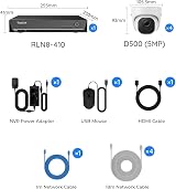 Reolink 8CH NVR PoE CCTV System 4x5MP Cameras 2TB HDD RLK8-520D4-5MP view 9