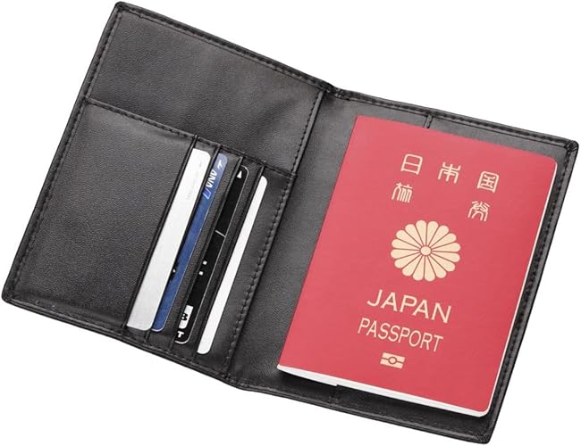 Amazon Co Jp Rfidブロック パスポートケース Passe パッセ 段取り達人 Cy Fs0187 スキミング防止 おしゃれ ブランド 韓国 革 首 かわいい ブラック シューズ バッグ