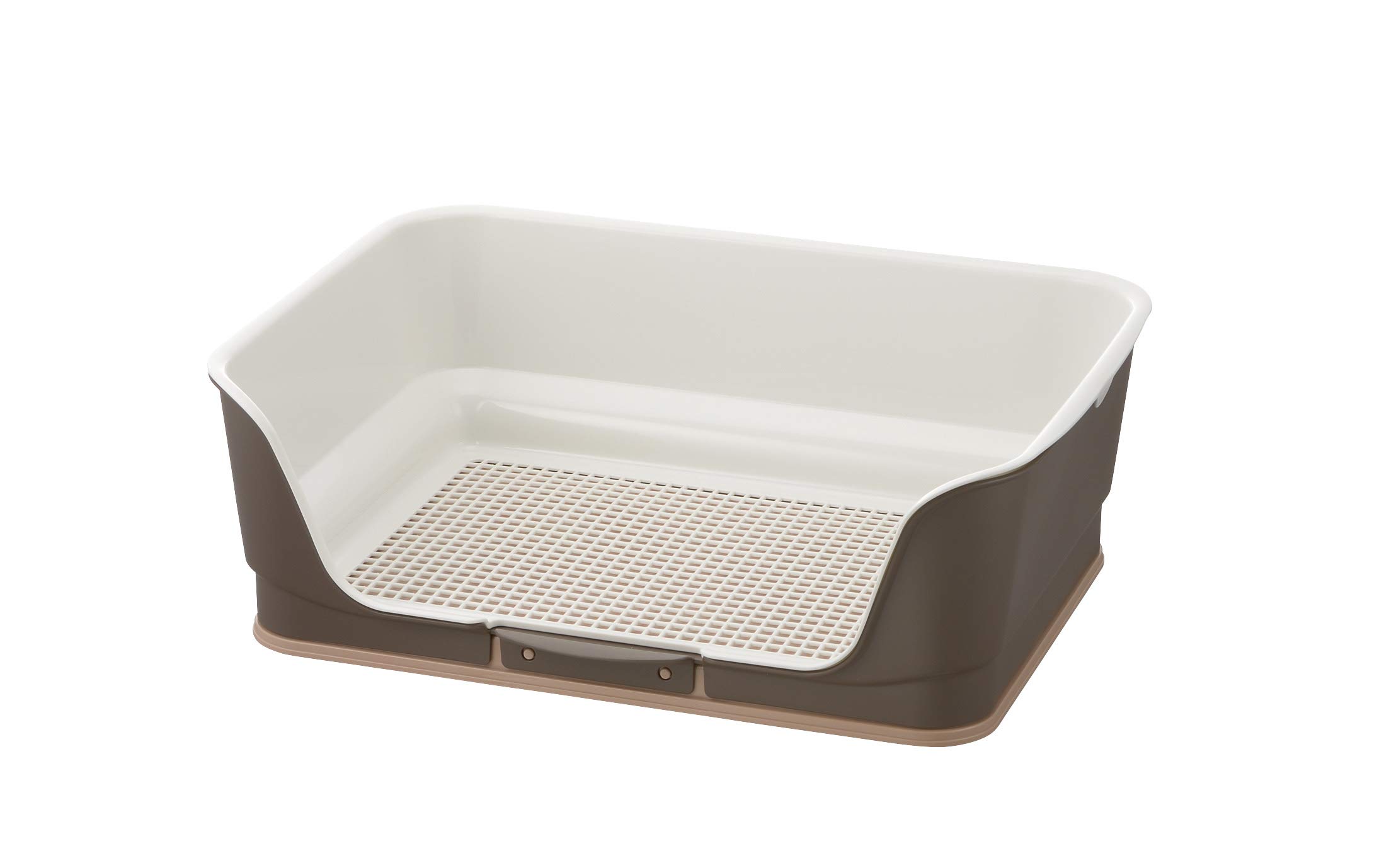 Richell お掃除簡単ステップ壁付トイレ レギュラー ダークブラウン リッチェルの商品画像