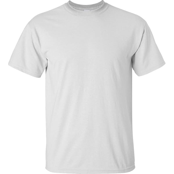 Extra Tall White Gildan Men's T-shirts (X-Large, White
