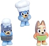Bluey Fuzzies Episode Pack Pavlova 3 Flocked Mini-Figures view 3