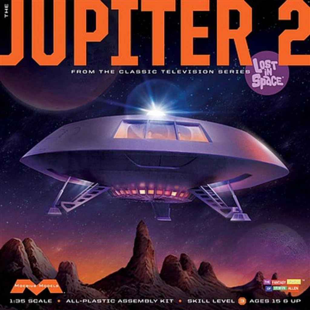 Moebius MMK913 1:35 Scale Lost in Space Jupiter 2" Model Kit