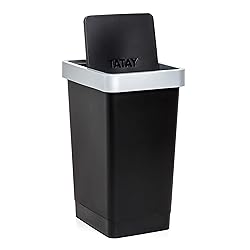 TATAY Smart 25L Rubbish Bin Kitchen with Swing Lid