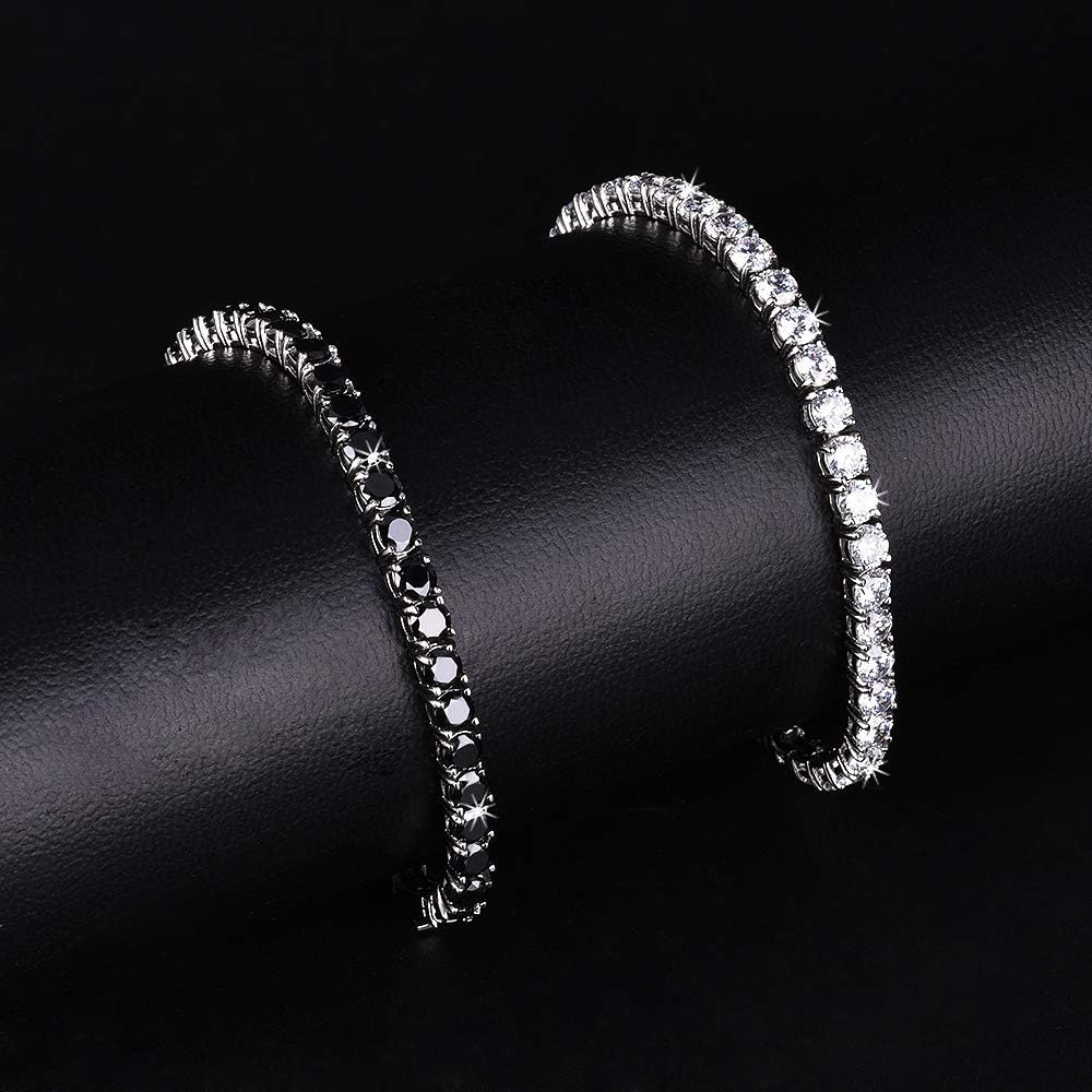 Magnetic Bracelet for Women,Beauty Therapy Titanium Steel Magnetic Bracelets Pain Relief Bracelets Magnetic Women Tennis Bracelet （White）: Health & Personal Care