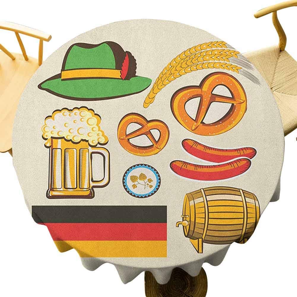 German Tablecloth 70 Inch Round Table Cloth Hotel