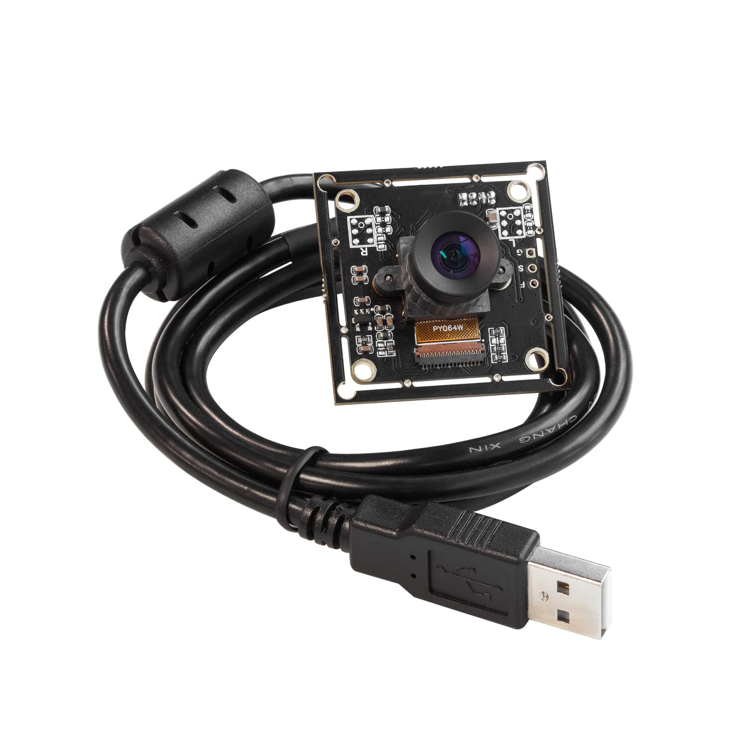 Arducam 2MP Global Shutter USB Camera, 50fps OV2311 Monochrome UVC Webcam Module with Low Distortion M12 Lens Without Microphones, Compatible with Windows, Linux, Android and Mac OS