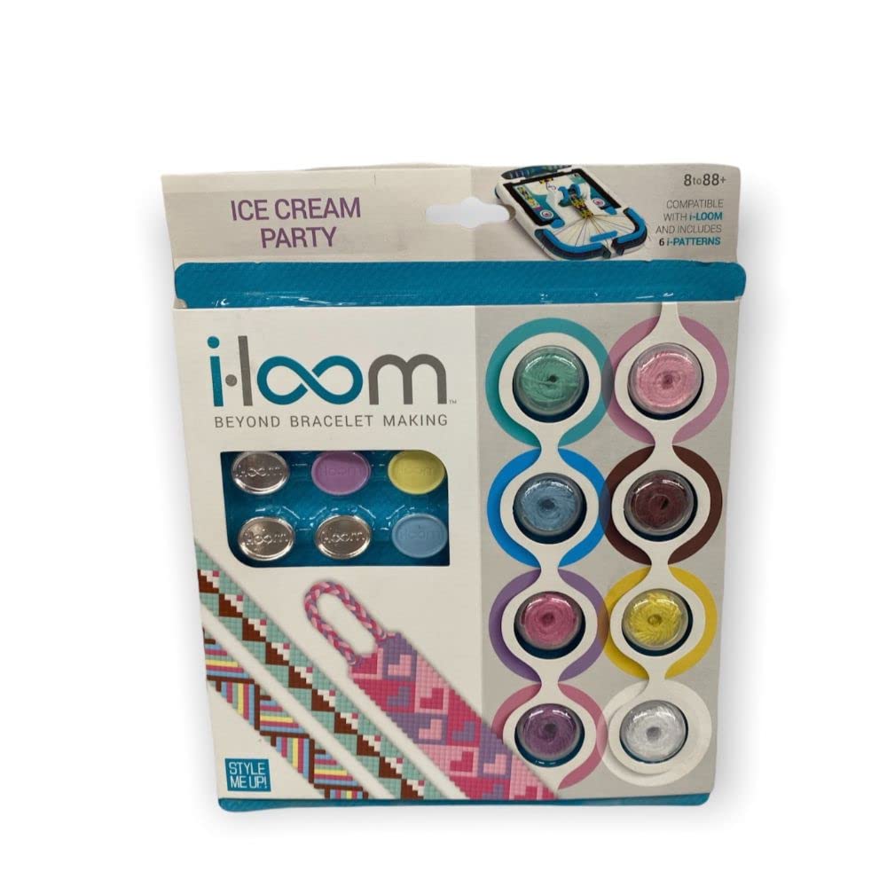 Style Me Up! i-loom Bracelets - Ice Cream Party Theme, Craft Kit