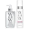 COLOR WOW Long-Lasting Blowout Bundle- Blowouts that last for days| Go big with XTRA LARGE Volumizer and go frizz-free with DREAM COAT anti-frizz spray| heat protection